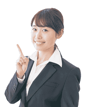 紹介のポーズを取る人